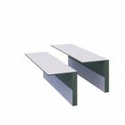 Guarnição 1 Lado Cabeceira 10cm x 220cm de Altura Bianco Concrem Wood