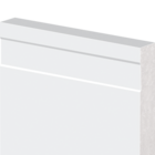 Guarnição De Poliestireno Arquitech 10cm Branco Barra 2,25m