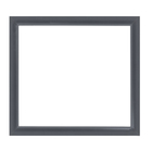 Guarnição de Alumínio Pintado Cinza para Janela Maxim-ar 0,80x0,80m Vivace Artens