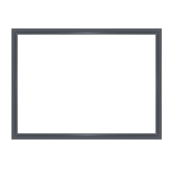 Guarnição de Alumínio Pintado Cinza para Janela de Correr 1,00x1,20m Vivace Artens