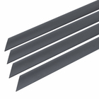 Guarnição de Alumínio Pintado Cinza para Janela de Correr 1,00x1,50m Vivace Artens