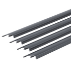 Guarnição de Alumínio Pintado Cinza para Janela de Correr 1,00x2,00m Vivace Artens