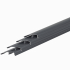 Guarnição de Alumínio Pintado Cinza para Janela Integrada de Correr 1,20x1,20m Vivace Artens