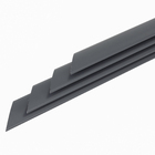 Guarnição de Alumínio Pintado Cinza para Janela Integrada de Correr 1,20x1,50m Vivace Artens