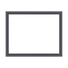 Guarnição de Alumínio Pintado Cinza para Janela Integrada de Correr 1,20x1,50m Vivace Artens