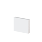 Guarnição Poliestireno 05cm Liso 40005 Arquitech