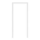 Guarnição Slim Frisada Branca Kit 220x7cm Artens