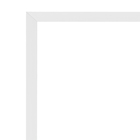 Guarnição Slim Lisa Branca 240x10cm Artens