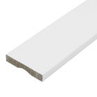 Guarnição Slim Lisa Branca Kit 220x7cm Artens