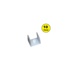 Guia Box Acrilico Abrigo Pia Nylon Tipo U Kit 10 Un