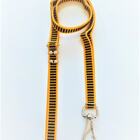 Guia Cachorro Smooty Pet Com Regulagem M Listrada - 1 Amarelo