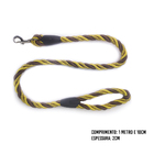 Guia Corda De Nylon Trançada Cachorro Grande Medio Porte Pets