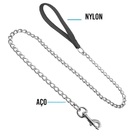 Guia Corrente Cachorro Pet Caes 3.5mmx120cm Elo Torcido Guia