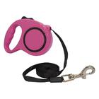 Guia De Cachorro Rosa Retrátil 3 Metros - Casambiente