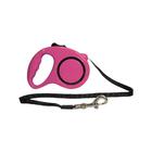 Guia De Cachorro Rosa Retrátil 3 Metros - Casambiente