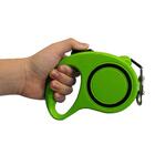 Guia De Cachorro Verde Retrátil 5 Metros - Casambiente