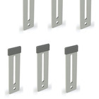 Guia De Guarda Roupa - Porta De Correr 6 Un Metal.