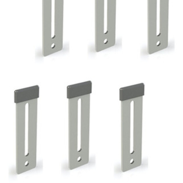 Guia De Guarda Roupa - Porta De Correr 6 Un Metal.