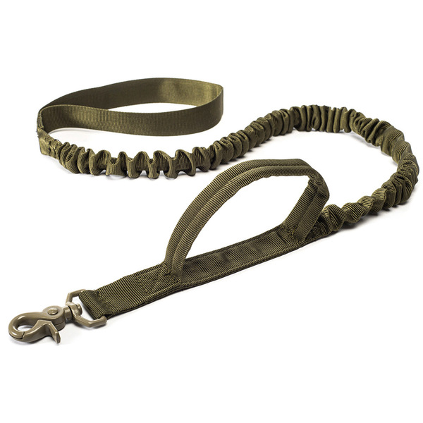 Guia Elástica Para Cachorro Madog Alça Longa E Curta Verde