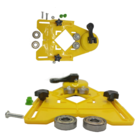 Guia Gabarito Serra Copo 186x136mm Titanium