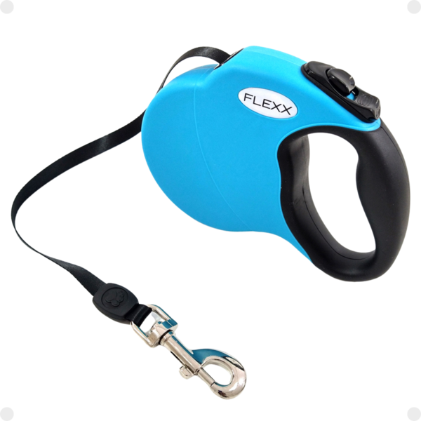 Guia Retrat Flexx Gde 50kg Az 5m