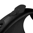 Guia Retrátil Para Cães 3 Metros Black Design Corda Tamanho P