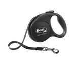 Guia Retrátil Para Cães 5 Metros Fun Fita Tamanho P Preto P20