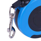 Guia Retrátil Para Cães E Gatos Lisa 5 Metros Azul Lepatin