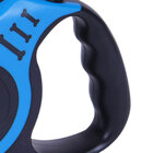 Guia Retrátil Para Cães E Gatos Lisa 5 Metros Azul Lepatin