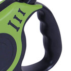 Guia Retrátil Para Cães E Gatos Lisa 5 Metros Verde Lepatin