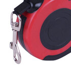 Guia Retrátil Para Cães E Gatos Lisa 5 Metros Vermelho Lepatin