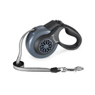 Guia Retrátil Smart Walk Sistema Abs Emborrachada Preto Mimo