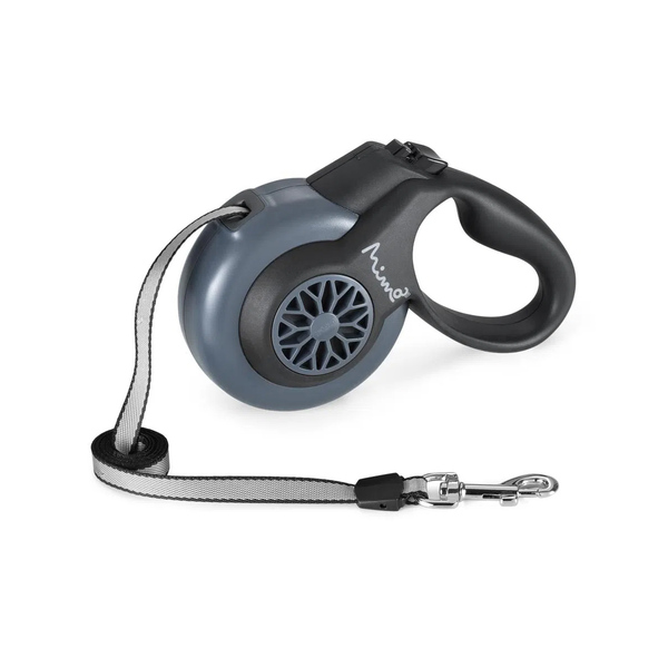 Guia Retrátil Smart Walk Sistema Abs Emborrachada Preto Mimo