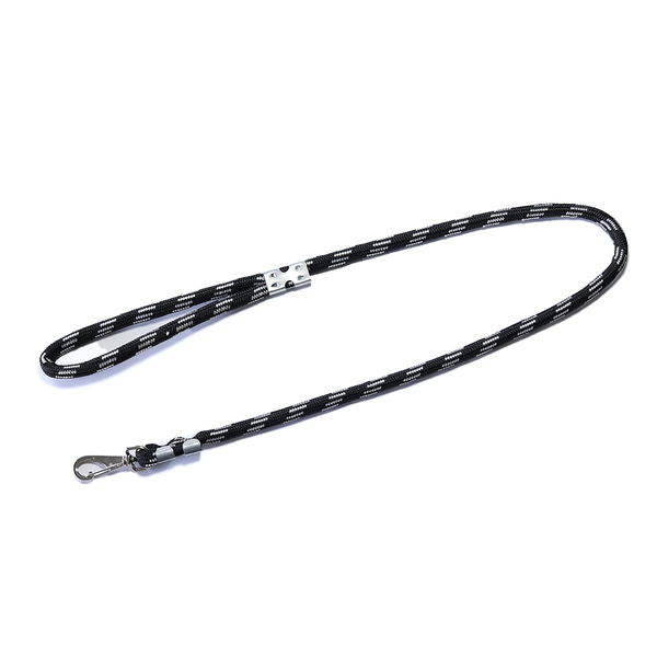 Guia Roliça Com Presilha 16mm X 60cm Ld Pet  Preto