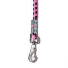 Guia Roliça Com Presilha 8mm X 100cm Ld Pet  Rosa