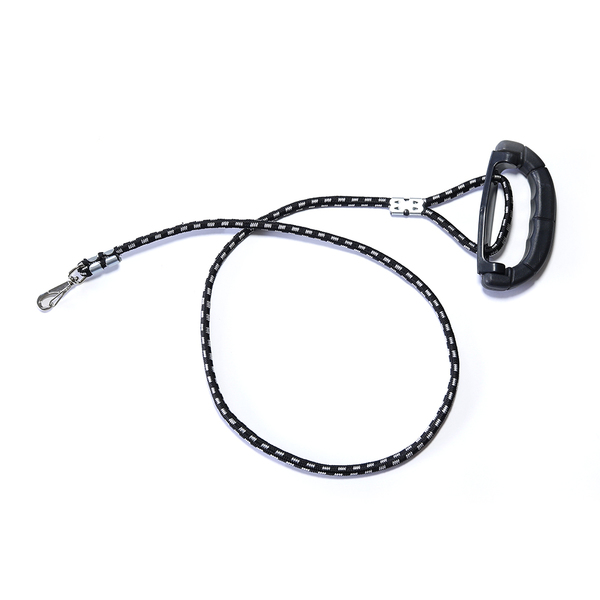 Guia Roliça Com Presilha E Alça 8mm X 100cm Ld Pet  Preto