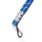 Guia Roliça Dupla 16mm X 60cm Ld Pet  Azul