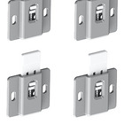 Guia Superior Porta Armario De Madeira Guarda Roupa 4 Und