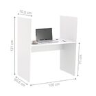 Guichê De Atendimento 1 Lugar Iron Branco