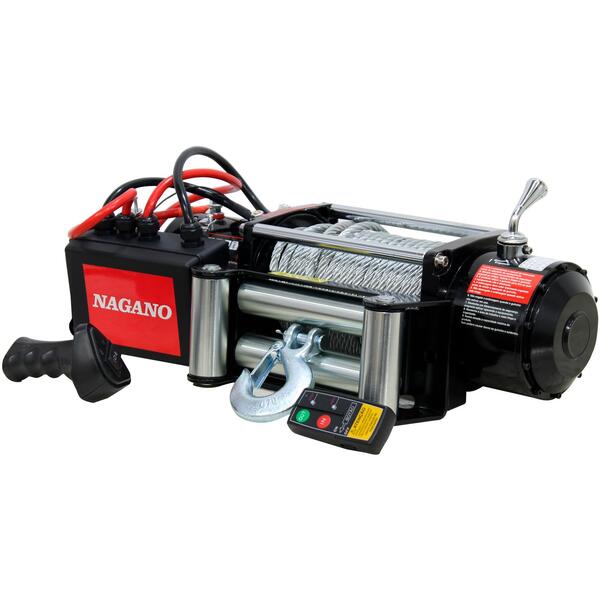 Guincho Elétrico 12000lb 5443 Kg 12v Para Quadriciclo Jipe Tr