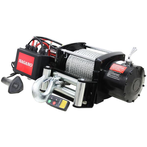 Guincho Elétrico 22000lb 9979 Kg 12v Para Quadriciclo Jipe Tr