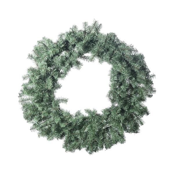 Guirlanda Canada Plástico e Metal Verde 45cm Cromus