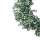 Guirlanda Canada Plástico e Metal Verde 45cm Cromus