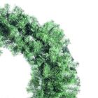 Guirlanda Canada Plástico e Metal Verde 60cm Cromus