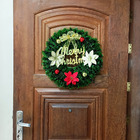 Guirlanda De Natal Enfeite Natalino Porta Decoraçao Fim De An