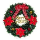 Guirlanda De Natal Enfeite Natalino Porta Decoraçao Fim De An