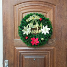 Guirlanda De Natal Enfeite Natalino Porta Decoraçao Fim De An