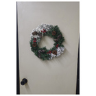 Guirlanda De Natal Enfeite Porta Natalino Decoraçao Janela Fe