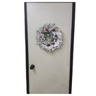 Guirlanda De Natal Porta 100 Galhos Pinheiro Cerejas Enfeite