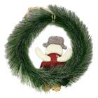 Guirlanda De Natal Porta Com Boneco De Neve  - Casambiente Na